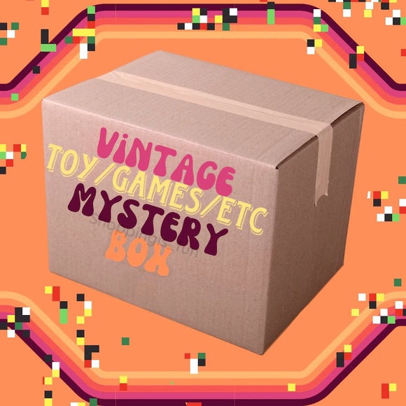 🧙♂️VINTAGE/RETRO TOY, GAME, ETC, MYSTERY BOX - Picture 1 of 4